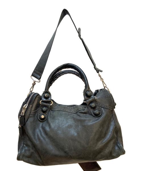 BALENCIAGA（バレンシアガ）BALENCIAGA (バレンシアガ) 2WAYショルダーバッグ/ジャイアントシティ ブラックの古着・服飾アイテム