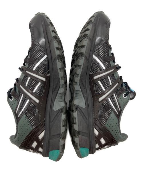 asics（アシックス）asics (アシックス) GEL-SONOMA 15-50 MATIN KIM BLACK/PURE SILVER グリーン サイズ:25の古着・服飾アイテム
