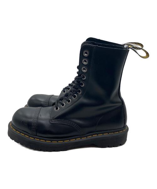 Dr.Martens（ドクターマーチン）Dr.Martens (ドクターマーチン) 10ホールブーツ ブラック サイズ:27の古着・服飾アイテム