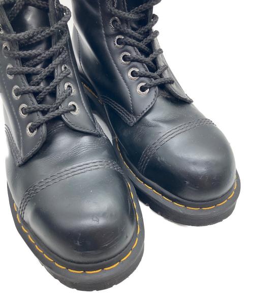 Dr.Martens（ドクターマーチン）Dr.Martens (ドクターマーチン) 10ホールブーツ ブラック サイズ:27の古着・服飾アイテム