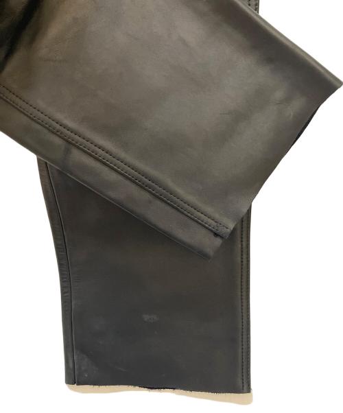 HARLEY-DAVIDSON（ハーレーダビッドソン）HARLEY-DAVIDSON (ハーレーダビッドソン) レザーパンツ ブラック サイズ:W30の古着・服飾アイテム