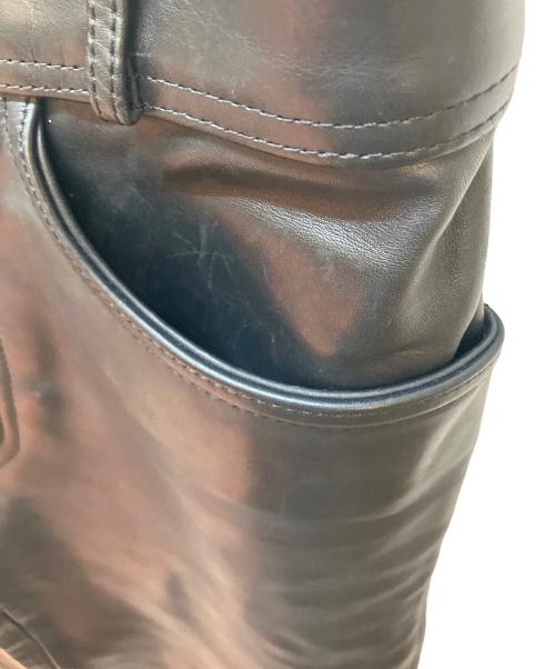 HARLEY-DAVIDSON（ハーレーダビッドソン）HARLEY-DAVIDSON (ハーレーダビッドソン) レザーパンツ ブラック サイズ:W30の古着・服飾アイテム