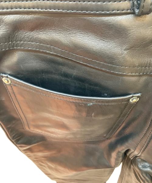 HARLEY-DAVIDSON（ハーレーダビッドソン）HARLEY-DAVIDSON (ハーレーダビッドソン) レザーパンツ ブラック サイズ:W30の古着・服飾アイテム