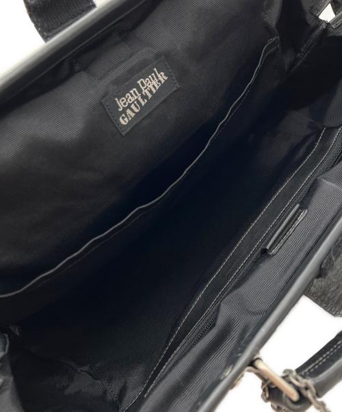 Jean Paul GAULTIER（ジャンポールゴルチェ）Jean Paul GAULTIER (ジャンポールゴルチェ) ボストンバッグ ブラックの古着・服飾アイテム