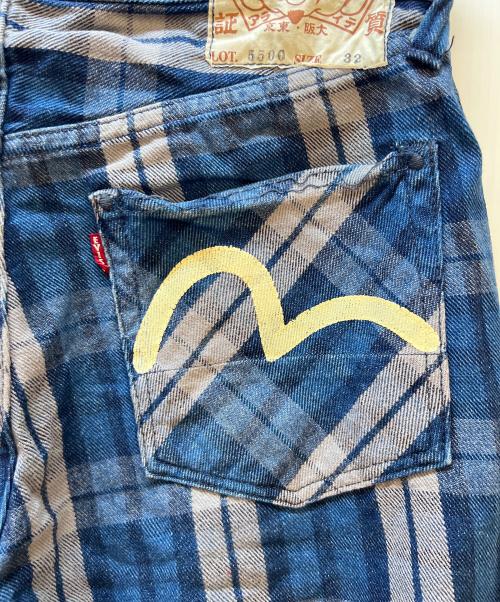 EVISU（エヴィス）EVISU (エヴィス) デニムパンツ ブルー サイズ:W32の古着・服飾アイテム