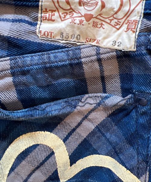 EVISU（エヴィス）EVISU (エヴィス) デニムパンツ ブルー サイズ:W32の古着・服飾アイテム