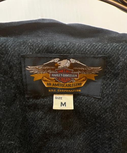 HARLEY-DAVIDSON（ハーレーダビッドソン）HARLEY-DAVIDSON (ハーレーダビッドソン) ブルゾン ブラック サイズ:Mの古着・服飾アイテム