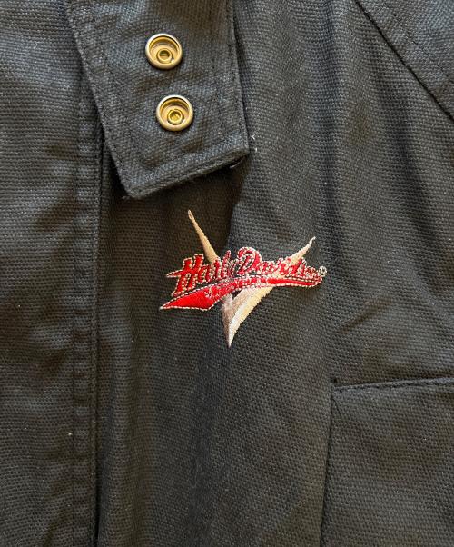 HARLEY-DAVIDSON（ハーレーダビッドソン）HARLEY-DAVIDSON (ハーレーダビッドソン) ブルゾン ブラック サイズ:Mの古着・服飾アイテム