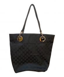 GUCCI（グッチ）の古着「トートバッグ/GG」｜ブラック