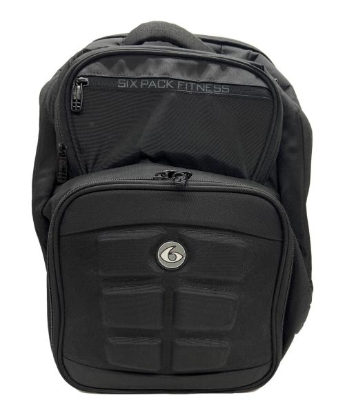 six pack fitness（シックスパックフィットネス）six pack fitness (シックスパックフィットネス) 500Meal Management BackPack ブラックの古着・服飾アイテム