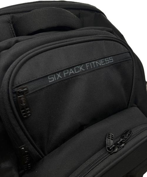 six pack fitness（シックスパックフィットネス）six pack fitness (シックスパックフィットネス) 500Meal Management BackPack ブラックの古着・服飾アイテム