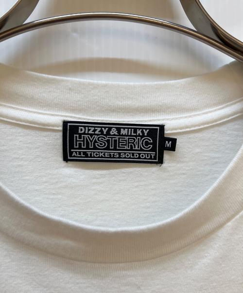 Hysteric Glamour（ヒステリックグラマー）Hysteric Glamour (ヒステリックグラマー) 長袖カットソー ホワイト サイズ:Mの古着・服飾アイテム