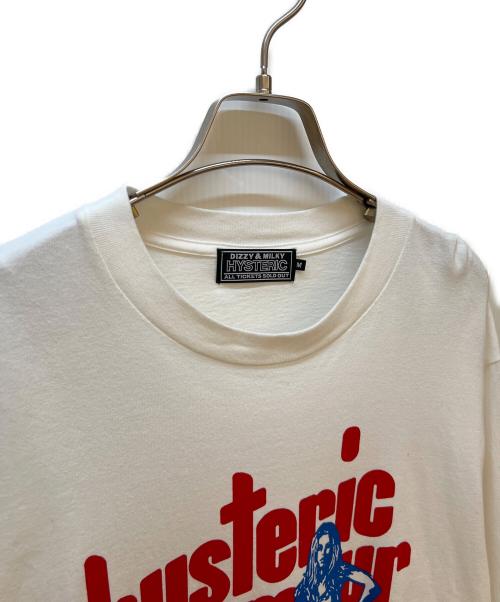 Hysteric Glamour（ヒステリックグラマー）Hysteric Glamour (ヒステリックグラマー) 長袖カットソー ホワイト サイズ:Mの古着・服飾アイテム