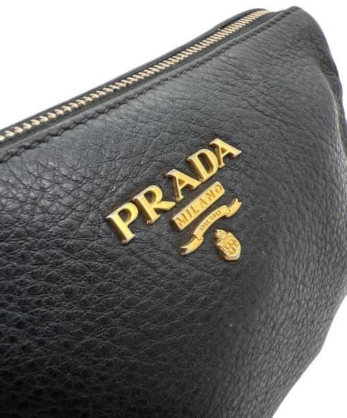 PRADA（プラダ）PRADA (プラダ) 携帯ポーチ ブラックの古着・服飾アイテム