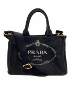 PRADAプラダ）の古着「2WAYバッグ」｜ブラック