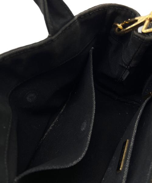 PRADA（プラダ）PRADA (プラダ) 2WAYバッグ ブラックの古着・服飾アイテム