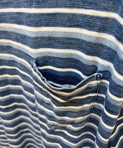 RRL（ダブルアールエル）RRL (ダブルアールエル) 半袖カットソー ブルー サイズ:Mの古着・服飾アイテム