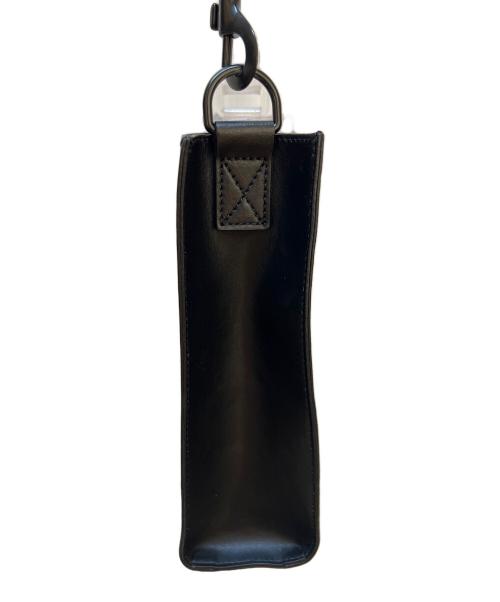 MM6 Maison Margiela（エムエムシックスメゾンマルジェラ）MM6 Maison Margiela (エムエムシックスメゾンマルジェラ) ショルダーバッグ ブラック×クリアの古着・服飾アイテム