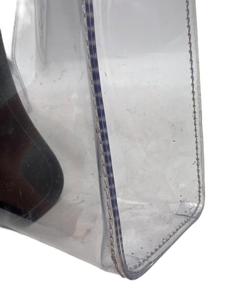 MM6 Maison Margiela（エムエムシックスメゾンマルジェラ）MM6 Maison Margiela (エムエムシックスメゾンマルジェラ) ショルダーバッグ ブラック×クリアの古着・服飾アイテム