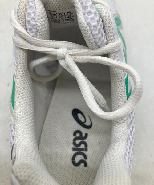 asics（アシックス）asics (アシックス) スニーカー ホワイト サイズ:28の古着・服飾アイテム