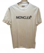 MONCLERモンクレール）の古着「半袖カットソー」｜ホワイト