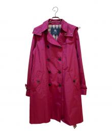 BURBERRY LONDON（バーバリーロンドン）の古着「トレンチコート」｜ワインレッド