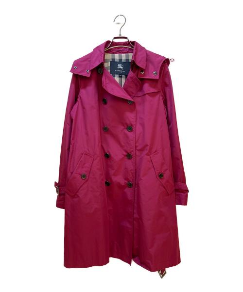 BURBERRY LONDON（バーバリーロンドン）BURBERRY LONDON (バーバリーロンドン) トレンチコート ワインレッド サイズ:40の古着・服飾アイテム