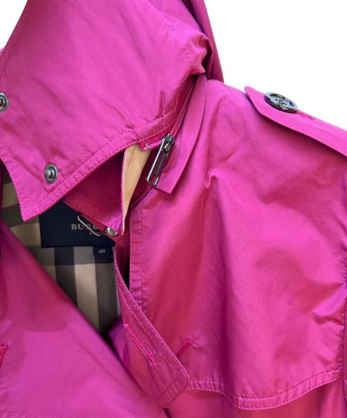 BURBERRY LONDON（バーバリーロンドン）BURBERRY LONDON (バーバリーロンドン) トレンチコート ワインレッド サイズ:40の古着・服飾アイテム