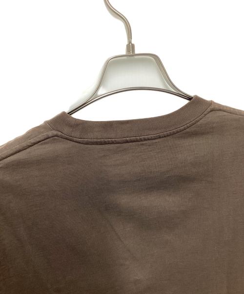 AURALEE（オーラリー）AURALEE (オーラリー) ORGANIC COTTON COMPACT JERSEY TEE（コンパクト ジャージー ティー） ブラウン サイズ:1の古着・服飾アイテム