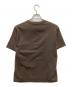AURALEE (オーラリー) ORGANIC COTTON COMPACT JERSEY TEE（コンパクト ジャージー ティー） ブラウン サイズ:1：6000円