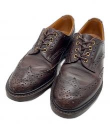 Tricker's（トリッカーズ）の古着「ウィングチップシューズ」｜ブラウン