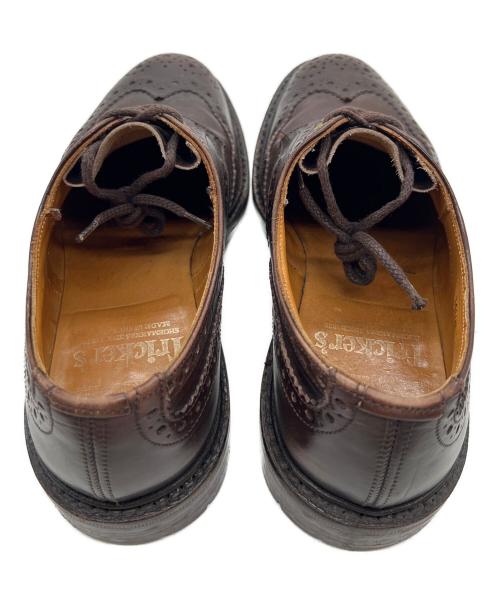 Tricker's（トリッカーズ）Tricker's (トリッカーズ) ウィングチップシューズ ブラウン サイズ:7 1/2の古着・服飾アイテム