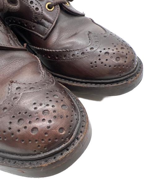 Tricker's（トリッカーズ）Tricker's (トリッカーズ) ウィングチップシューズ ブラウン サイズ:7 1/2の古着・服飾アイテム