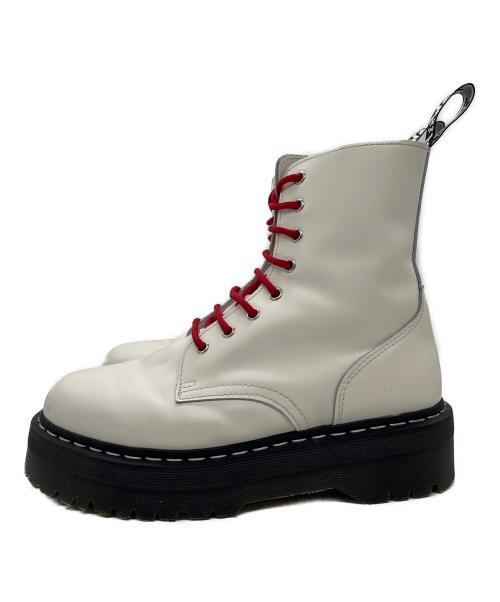 Dr.Martens（ドクターマーチン）Dr.Martens (ドクターマーチン) 8ホールブーツ ホワイト サイズ:UK9の古着・服飾アイテム