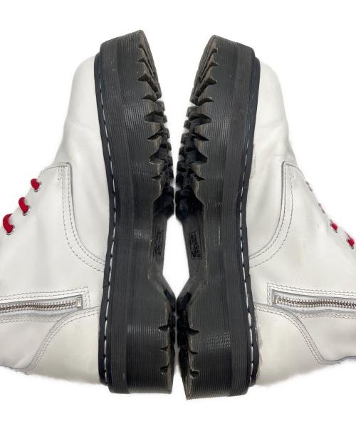 Dr.Martens（ドクターマーチン）Dr.Martens (ドクターマーチン) 8ホールブーツ ホワイト サイズ:UK9の古着・服飾アイテム