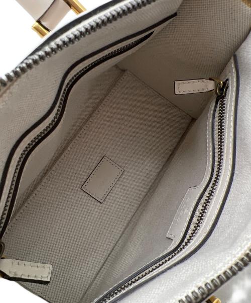 GUCCI（グッチ）GUCCI (グッチ) 2WAYバッグ ホワイト×ネイビーの古着・服飾アイテム