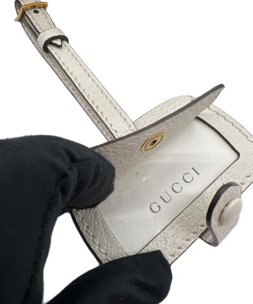 GUCCI（グッチ）GUCCI (グッチ) 2WAYバッグ ホワイト×ネイビーの古着・服飾アイテム
