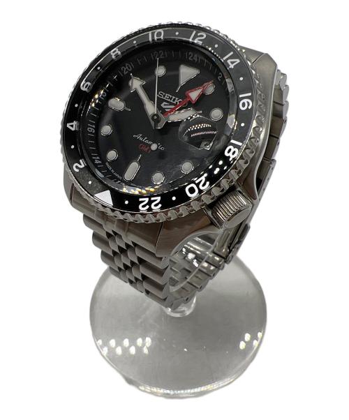 SEIKO（セイコー）SEIKO (セイコー) 腕時計 ブラックの古着・服飾アイテム