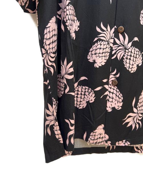 pinapple juice（パイナップルジュース）pinapple juice (パイナップルジュース) シャツ ブラック サイズ:Lの古着・服飾アイテム