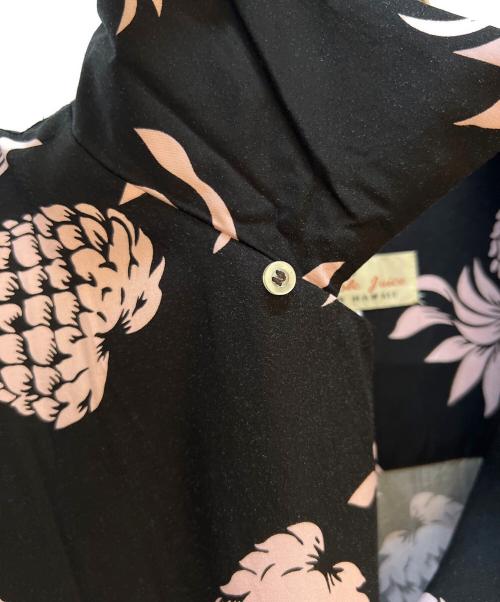 pinapple juice（パイナップルジュース）pinapple juice (パイナップルジュース) シャツ ブラック サイズ:Lの古着・服飾アイテム