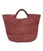 HELEN KAMINSKIヘレンカミンスキー）の古着「カゴトートバッグ」｜ピンク