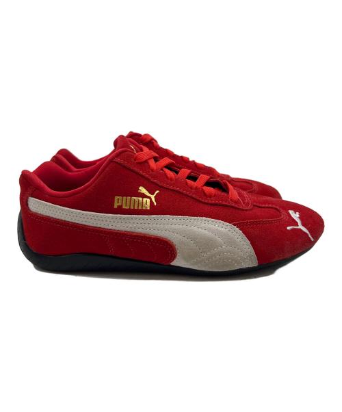 PUMA（プーマ）PUMA (プーマ) ローカットスニーカー レッド サイズ:24の古着・服飾アイテム