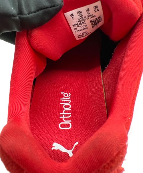 PUMA（プーマ）PUMA (プーマ) ローカットスニーカー レッド サイズ:24の古着・服飾アイテム