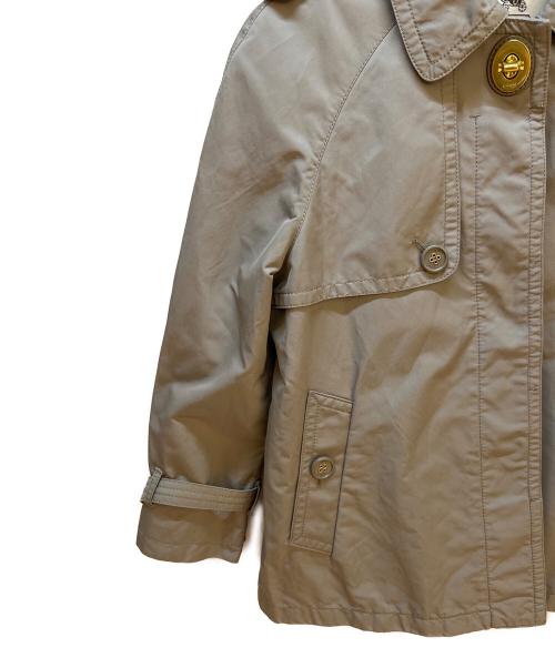 COACH（コーチ）COACH (コーチ) ショートトレンチコート グレー サイズ:Sの古着・服飾アイテム