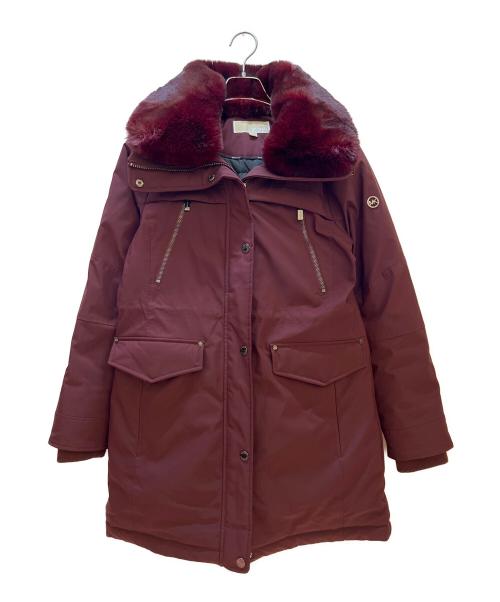 MICHAEL KORS（マイケルコース）MICHAEL KORS (マイケルコース) ダウンジャケット ボルドー サイズ:Sの古着・服飾アイテム