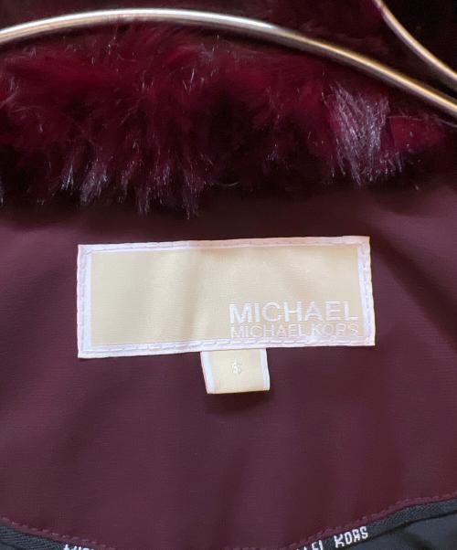 MICHAEL KORS（マイケルコース）MICHAEL KORS (マイケルコース) ダウンジャケット ボルドー サイズ:Sの古着・服飾アイテム