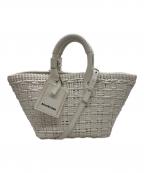 BALENCIAGAバレンシアガ）の古着「ビストロ XS BASKET BAG」｜ホワイト