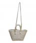 BALENCIAGA (バレンシアガ) ビストロ XS BASKET BAG ホワイト：70000円