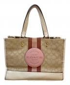 COACHコーチ）の古着「ハンドバッグ」｜ベージュ