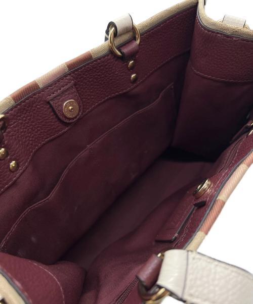 COACH（コーチ）COACH (コーチ) ハンドバッグ ベージュの古着・服飾アイテム